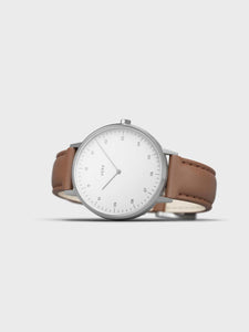 Light Coffee Leather Watch